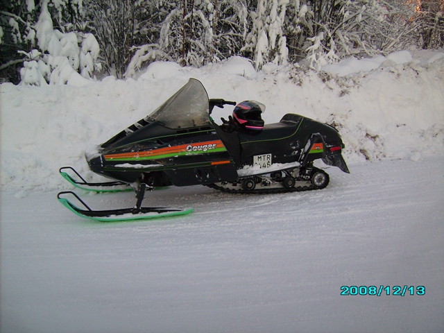 Arctic cat cougar snöslunga